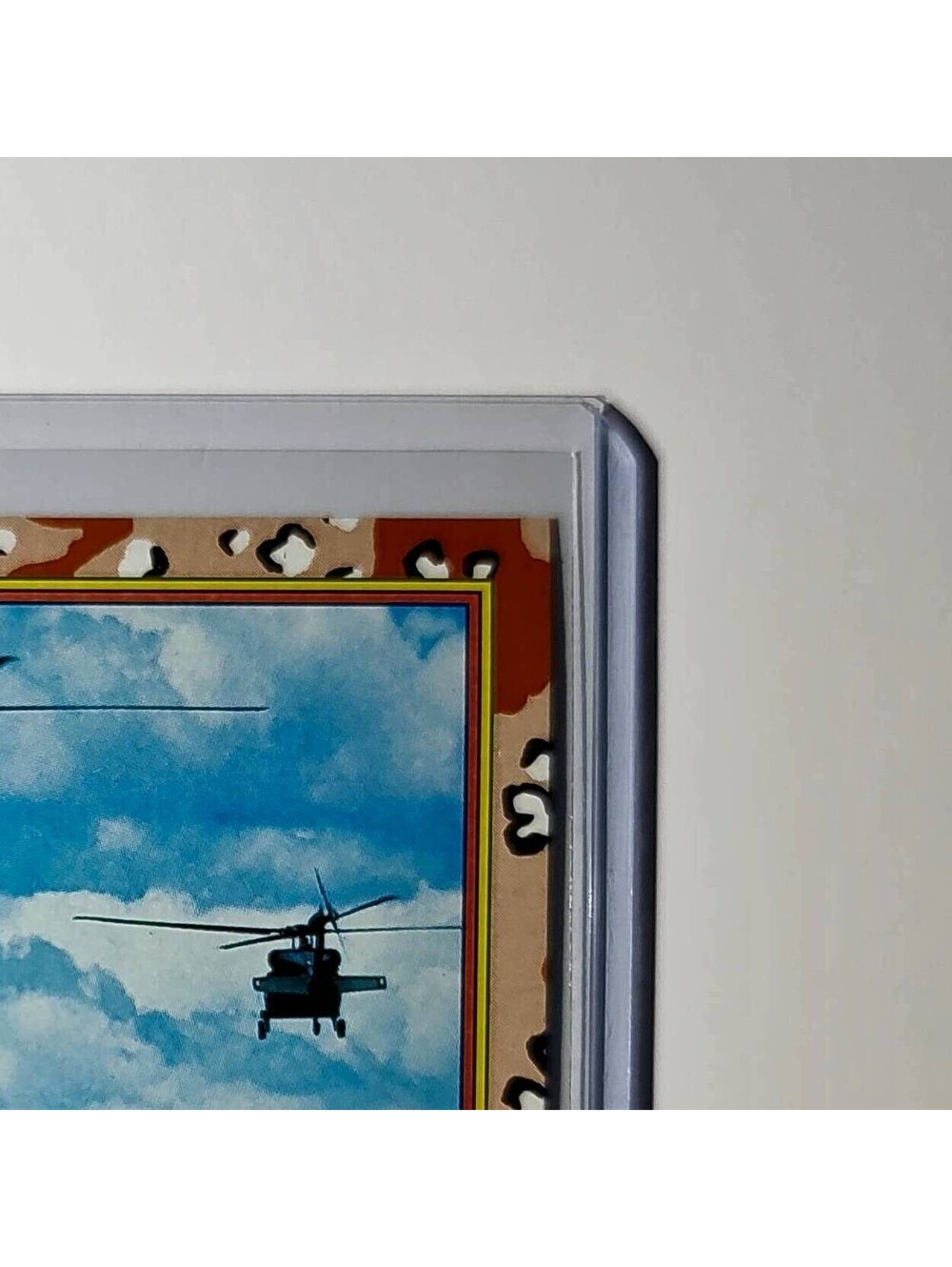 Helicopter Formation 1991 Topps Desert Storm #15 Card - Picture 4 of 10